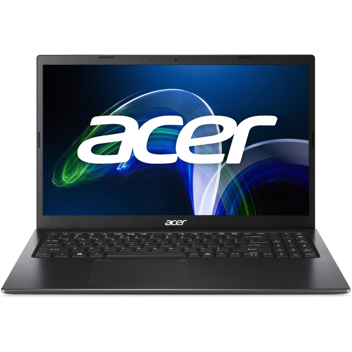 Laptop Acer Extensa 15 EX215-32, Intel® Celeron® N4500, 15,6 hüvelykes, Full HD, RAM 8 GB, 256 GB SSD, Intel® UHD grafikus kártya, operációs rendszer nélkül, fekete