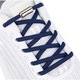 Sireturi Elastice cu sistem NO TOUCH cu Capsula Metalica, EnduranceSports, Rotunde, Navy Blue