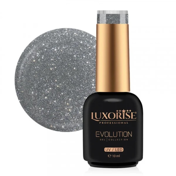 Oja Semipermanenta LUXORISE Evolution, Frosted Fairy Tale - Gri cenusiu 10ml