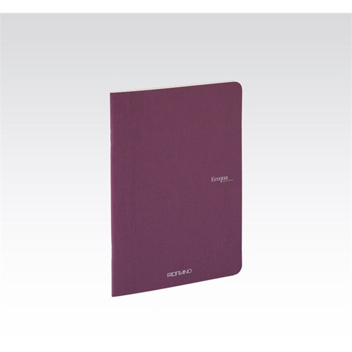 Caiet Fabriano Ecoqua Original A4 cu 40 de coli, mov, in carouri
