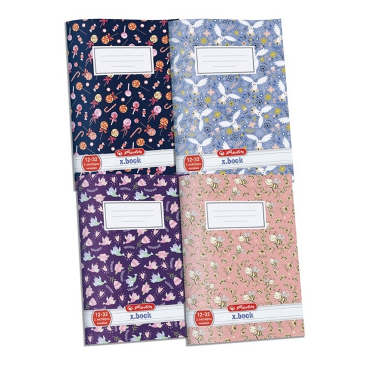 Herlitz Girls A5 12-32 3.osztályos füzet