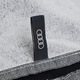 Кърпа с лого Audi за баня или плаж, 70 х 150 см, 100% памук 18487, Черен