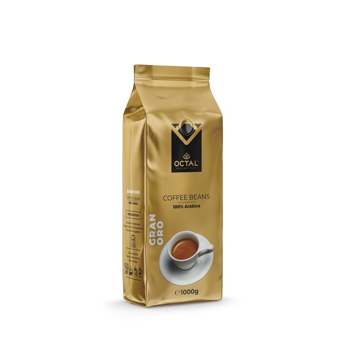 Cafea boabe Octal Gran Oro 1kg Arabica 100%