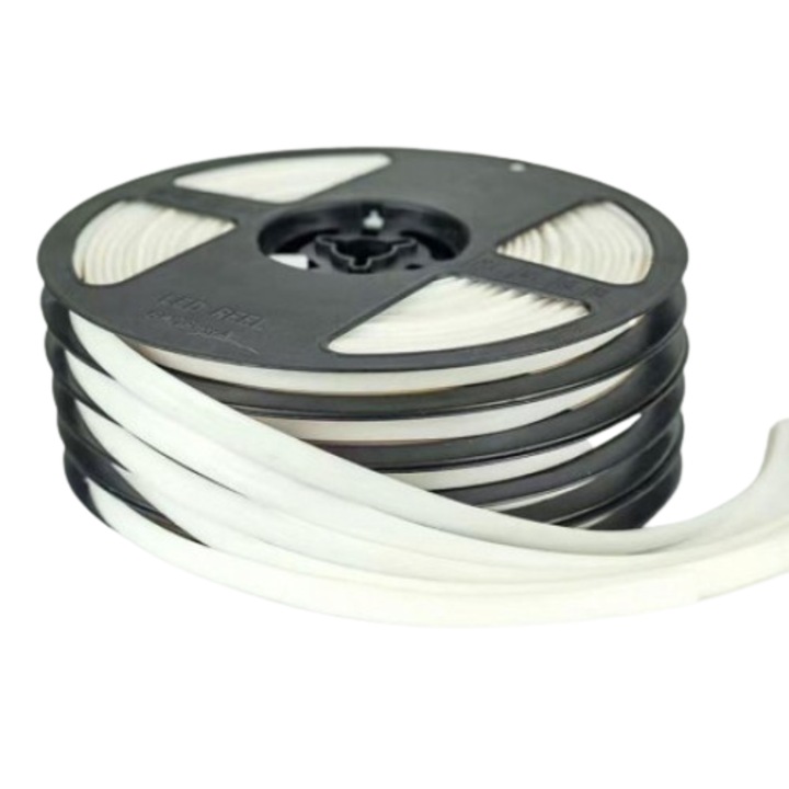 Banda adeziva de etansare sau decorativa, multifunctionala impermeabila, 600 x 8 mm, White