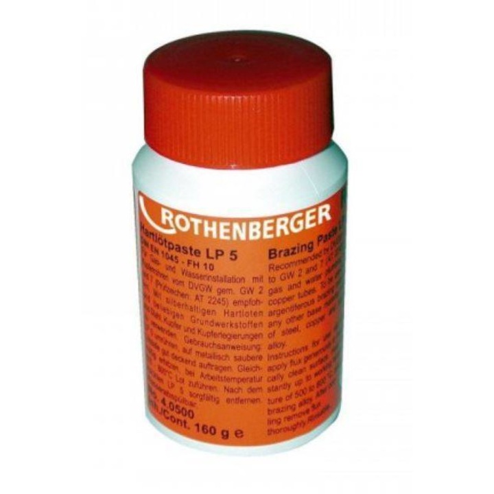 Pasta termica de lipit 160 G Lp5, Rothenberger, 600 C, 160 g, 40500