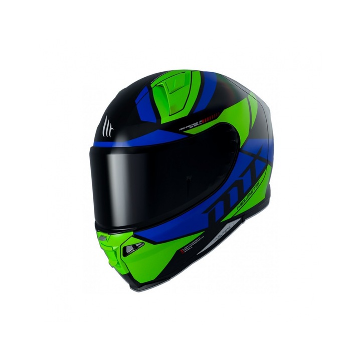 Каска MT Revenge 2 Scalpel A3 гланцирано флуорно жълто, размер XXL