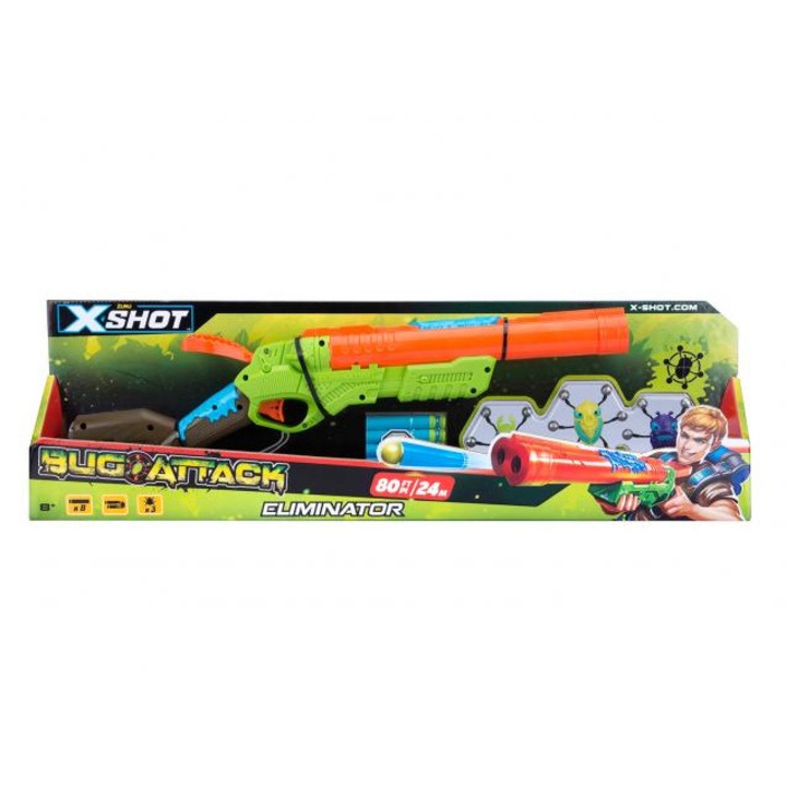 Pusca, Blaster Eliminator, X-Shot Bug Attack