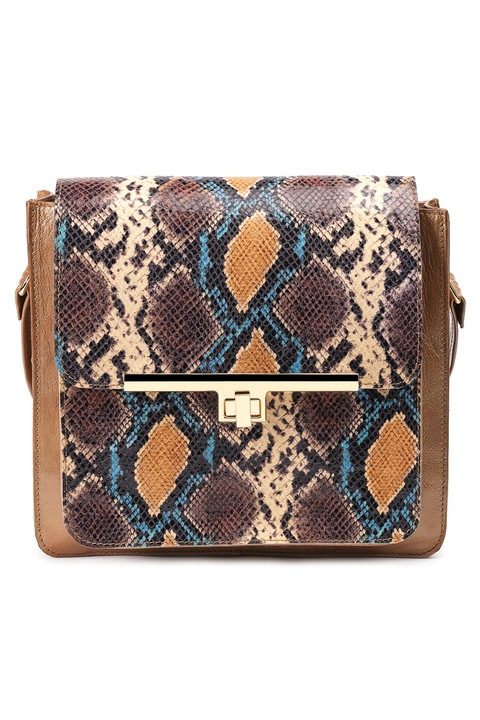 Geanta dama The Lady, piele naturala, Koja Concept, cappuccino