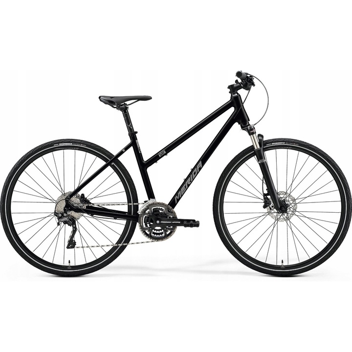 Bicicleta, Merida, Aluminiu, Roata 28", Negru 47cm
