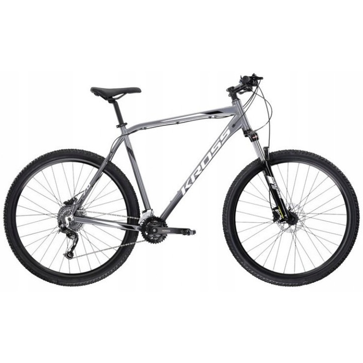 Bicicletă Kross Hexagon 7.0M, Roți 29 Graphite White Black, M/19"