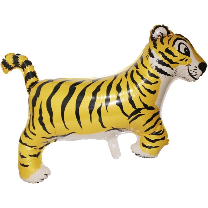 Balon folie corp Tigru, supershape 100 x 65cm, tematica jungla