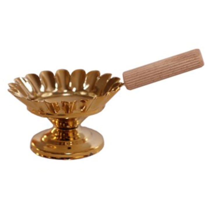 Set 5 x Catuie Mare din Metal de Ars Carbuni si Tamaie