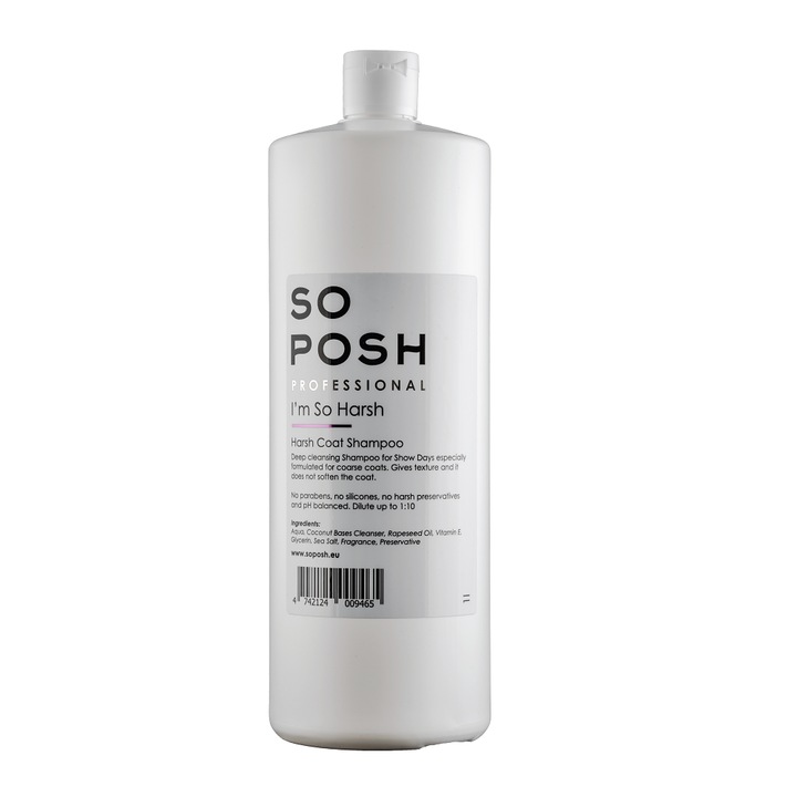 Sampon pentru blana aspra SO POSH I'm So Harsh 1000ml