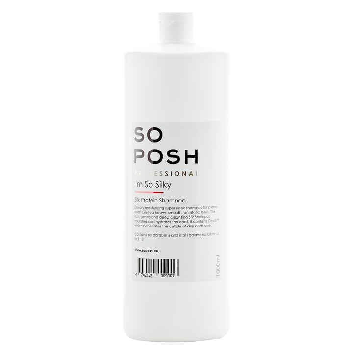 Sampon pentru blana matasoasa SO POSH I'm So Silky 1000 ml