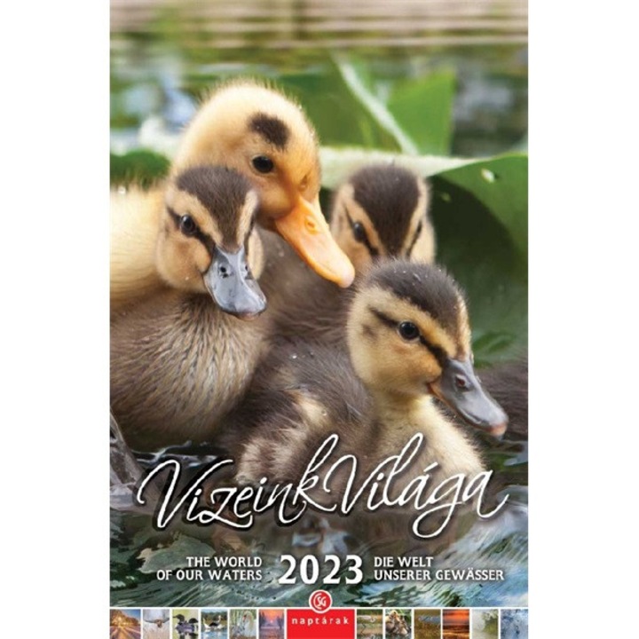 CSG 2023 Lumea apelor noastre Calendar de perete 21x32cm