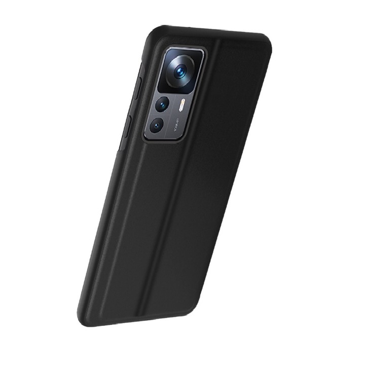 Clear View tok kompatibilis a Xiaomi 12T / 12T Pro Black készülékkel