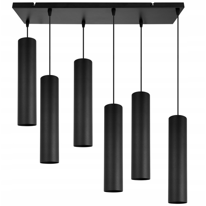 Полилей, Light Home, Метал, 119 см, GU10, Черен