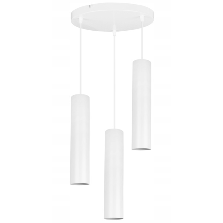 Полилей, Light Home, Метал, 119 см, GU10, Бял