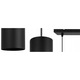 Lustra, Light Home, Tuba, Metal, 119cm, GU10, Negru
