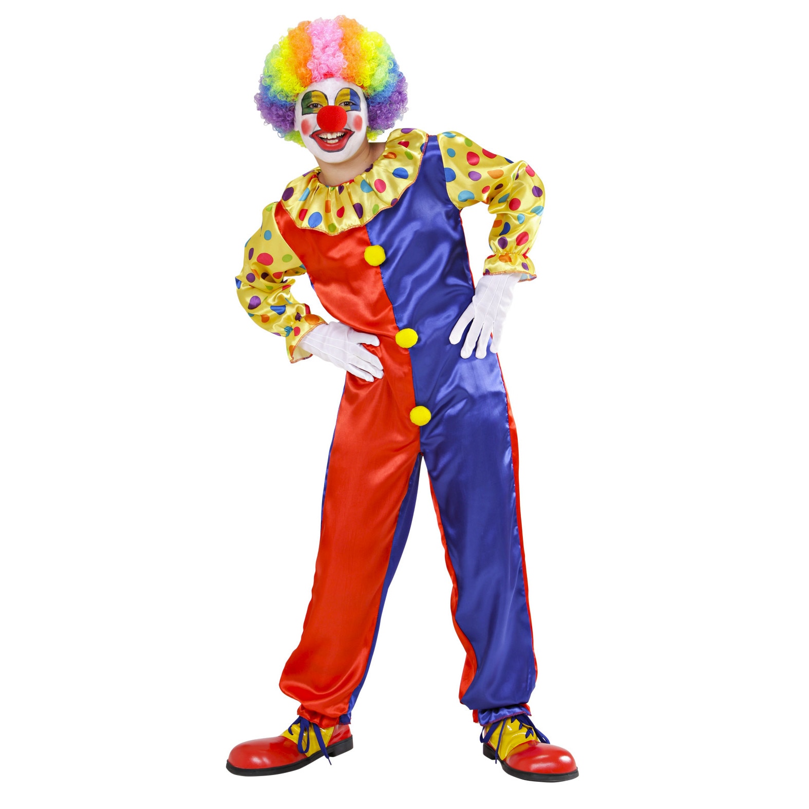 Costum Clown Widmann 95456 5 - 7 ani