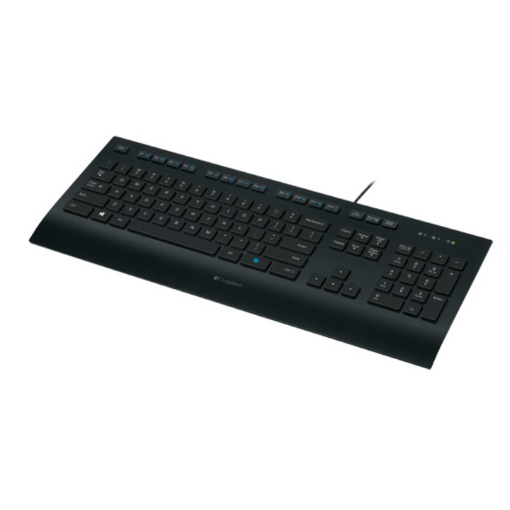 Logitech K280E Vezetékes Billentyűzet PAN NORDIC - Fekete (364078)