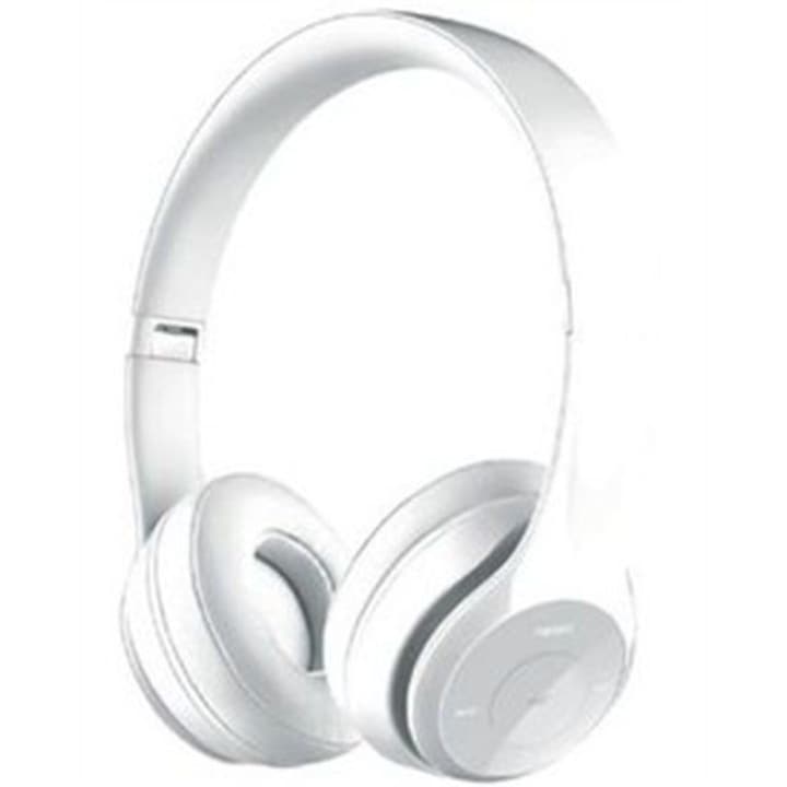 Omega Freestyle FH0915W fejhallgató rádiós Bluetooth és mikrofon - fehér