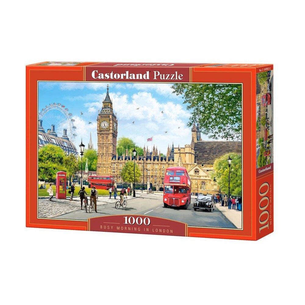 Rejtvény 1000 darab Busy Morning in London 104963 Castorland eMAG.hu
