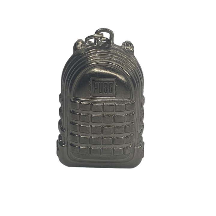 Pubg ключодържател, чанта, сив металик, 4 см
