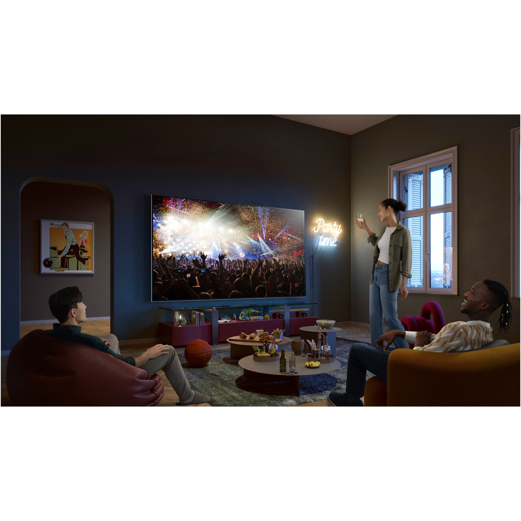 RESIGILAT: Televizor LG QNED 50QNED753RA, 126 cm, Smart, 4K Ultra HD, Clasa E (Model 2023)