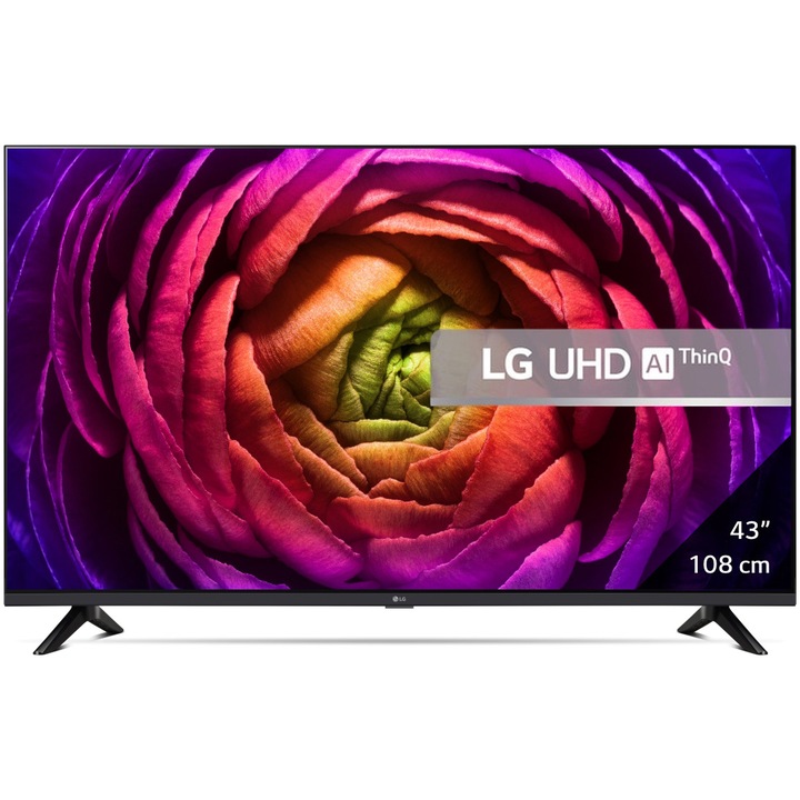 Телевизор LG LED 43UR73003LA, 43" (108 см), Smart, 4K Ultra HD, Class G