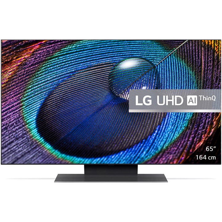 Телевизор LG LED 65UR91003LA, 65" (164 см), Smart, 4K Ultra HD, Клас F (Модел 2023)