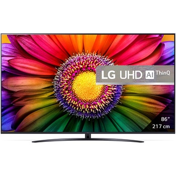Televizor LG LED 86UR81003LA, 217 cm, Smart, 4K Ultra HD, 100 Hz, Clasa F (Model 2023)