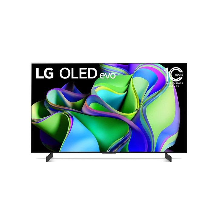 Televizor LG OLED evo 42C32LA, 106 cm, Smart, 4K Ultra HD, Clasa G
