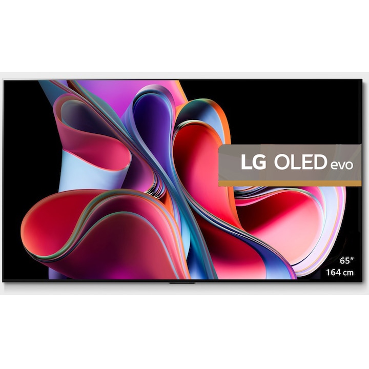 Телевизор LG OLED evo 65G33LA, 65" (164 см), Smart, 4K Ultra HD, 100 Hz, Клас G (Модел 2023)