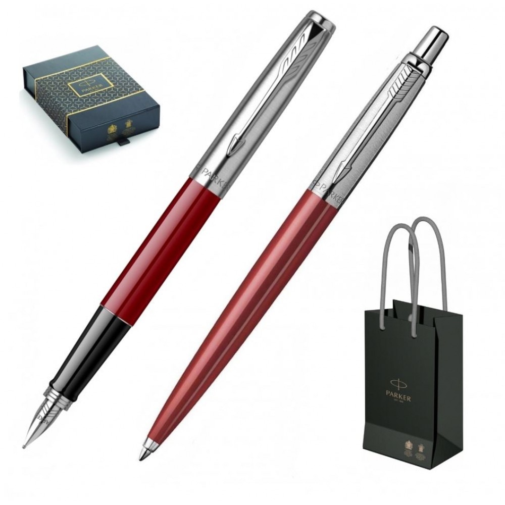 Set Stilou si Pix Parker Jotter Red (2096898-S0705580) | Istoric