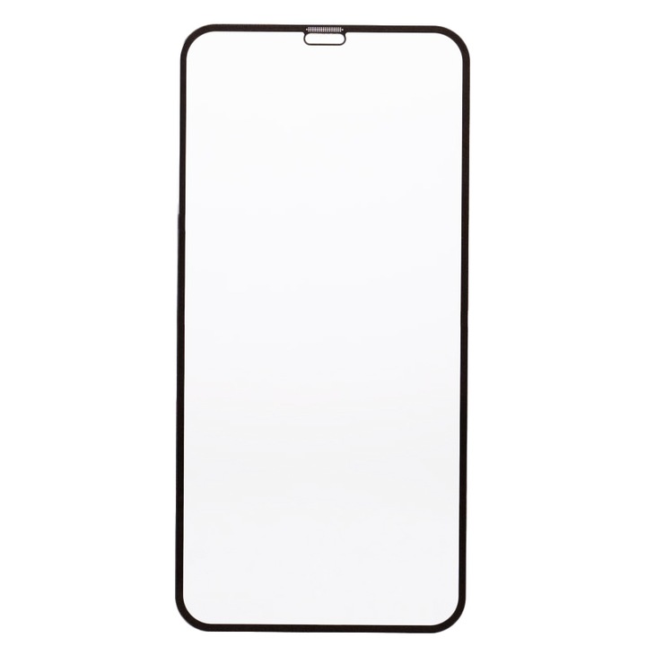 Folie de protectie Spacer pentru iPhone 11 si iPhone XR, sticla 9D, duritate 9H, Tempered Glass