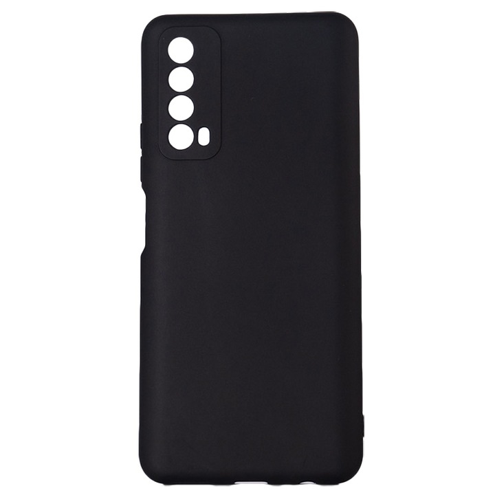 Husa de protectie Spacer pentru Huawei P Smart(2021), material flexibil TPU, Negru