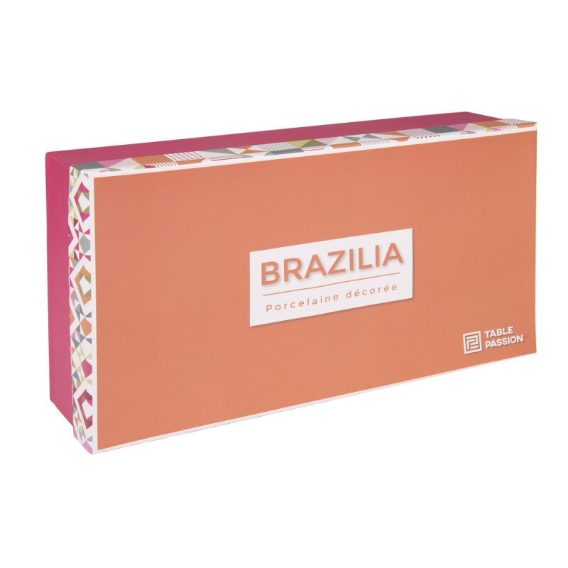 Set 6 cani cafea portelan 230ml model Brazilia - eMAG.ro