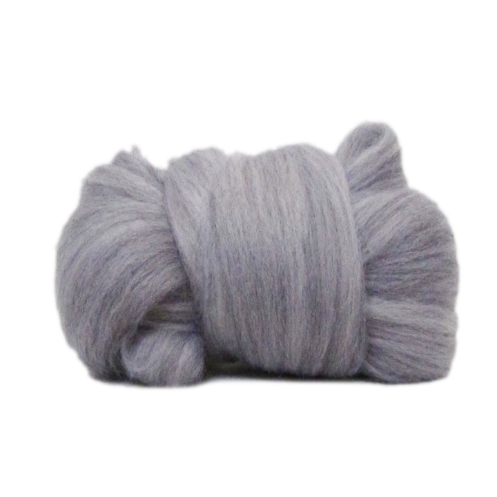 Lana de oaie, 7 cm, Argintiu, 10 g