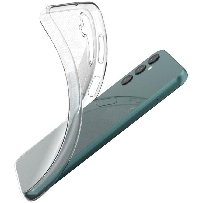 Husa de protectie Lemontti Silicon pentru Samsung Galaxy A14 5G, Transparent