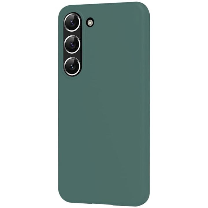 Husa de protectie Lemontti Silicon Soft Slim pentru Samsung Galaxy S23, Verde