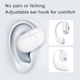 Fbirddek™ YJ-77 Bluetooth fejhallgató, zajszűrés, 2 mikrofon, HD hang, 18 óra folyamatos akkumulátor-élettartam, automatikus újracsatlakozás, érintésvezérlés, gyorstöltés, fehér