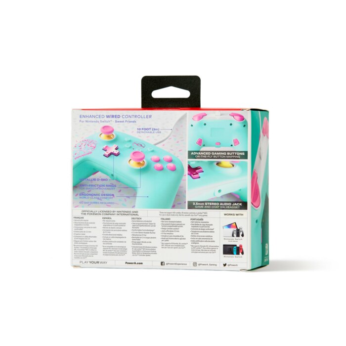 Pokemon Sweet Powera Pokemon Switch Controller Контролер PowerA