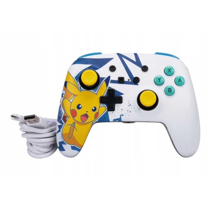 PowerA Enhanced Wired Controller Nintendo Switch Pikachu High Voltage
