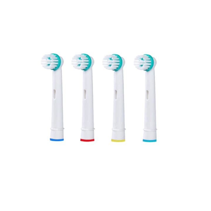 Tartalékkészlet Oral-B elektromos fogkeféhez, Ortho Care OD-17A, 4 db, Multicolor