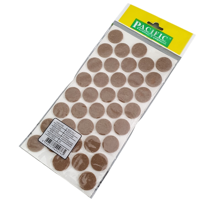 Pasla autoadeziva pentru protectia pardoselii D24mm, 48 buc