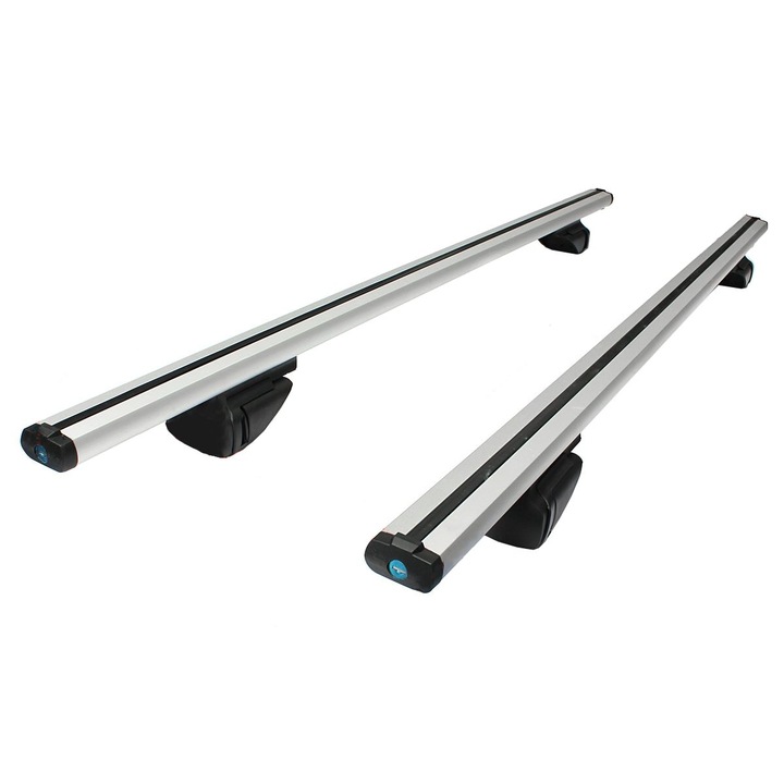 Set bare transversale din aluminiu, 120 cm