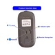 Mouse Wireless Fbirddek® 518 Bluetooth 5.1 si 2.4GHZ, 7 culori cu LED-uri, Receptor USB, Mut, 4 Butoane, Reglabil 800/1200/1600DPI, Ergonomic, Pentru laptop PC Mac, 500mAh, Iluminare RGB, Negru mat