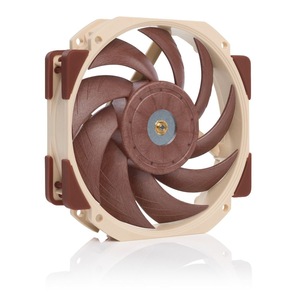 Ventilator computer, Noctua, NF-A12x25r-PWM, 120x120x25mm, rulment SSO2, 2000RPM, PWM cu 4 pini, 12V, Maro
