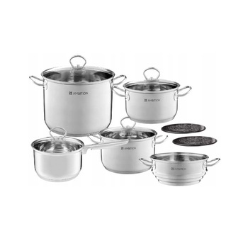 Set oale Ambition Acero, inox, 11 piese